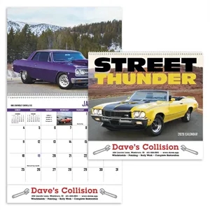 Products Street Thunder Appointment Calendar - Spiral | https://www.bestnamebadges.com