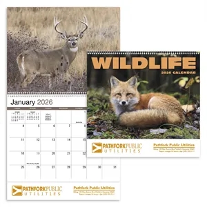 Products Wildlife Appointment Calendar - Spiral | https://www.bestnamebadges.com
