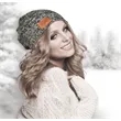 Heathered Knit Beanie | https://www.bestnamebadges.com