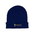 Knit Beanie With Patch | https://www.bestnamebadges.com