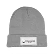 Knit Beanie With Patch | https://www.bestnamebadges.com