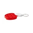 Push Pop Bubble Apple Fidget Sensory Keychain | https://www.bestnamebadges.com