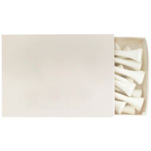Match Box O'Tees with  2 3/4" Unprinted Tees (approx. 15)