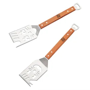 2 pcs Heavy Duty Stainless Steel Spatula for BBQ