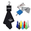 Microfiber Cloth Screen Cleaner Soft Keychain | https://www.bestnamebadges.com