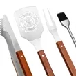 Custom Slotting LOGO BBQ Grilling Set | https://www.bestnamebadges.com