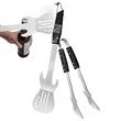 2 pcs Guitar Style Barbecue Tool Set | https://www.bestnamebadges.com