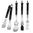 4 Pcs Guitar Barbecue Tool Set | https://www.bestnamebadges.com