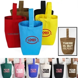 Small Canvas Gifts Tote Bags for Festival Packing | https://www.bestnamebadges.com