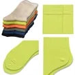 Old School Vintage Cotton Striped Socks Pure Colors Availabl | https://www.bestnamebadges.com