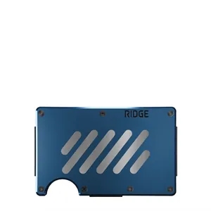 Ridge Aluminum Wallet 2.0 | https://www.bestnamebadges.com