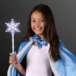 Light-up snowflake wand | https://www.bestnamebadges.com