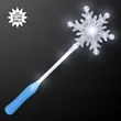 Light-up snowflake wand | https://www.bestnamebadges.com