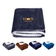 Dual Layer Micro Mink Sherpa Blanket | https://www.bestnamebadges.com