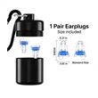 EDM High Fidelity Concert Earplugs Rave Essentials | https://www.bestnamebadges.com