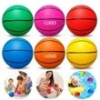 6 Inch PVC Mini Basketball | https://www.bestnamebadges.com