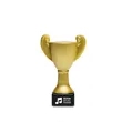 Trophy Award Shape Stress Ball | https://www.bestnamebadges.com