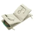 Foldable Jewelry Organizer Pouch with Zipper | https://www.bestnamebadges.com