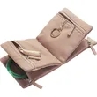 Foldable Jewelry Organizer Pouch with Zipper | https://www.bestnamebadges.com