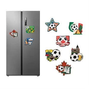 World Cup Magnetic Fridge Magnet | https://www.bestnamebadges.com