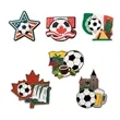 World Cup Magnetic Fridge Magnet | https://www.bestnamebadges.com