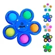 Fidget Pop It Toy Bubble Keychain Spinner Simple Dimple | https://www.bestnamebadges.com