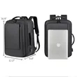 Flight Approved Expandable Laptop Travel Backpack Carry On | https://www.bestnamebadges.com