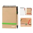 Pocket Kraft Spiral Notebook Kit | https://www.bestnamebadges.com