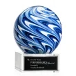 Naples Award on Hancock Base - Clear | https://www.bestnamebadges.com