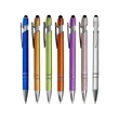 Union Printed - Chrome Colors Stylus Click Pen | https://www.bestnamebadges.com