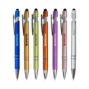 Union Printed - Chrome Colors Stylus Click Pen