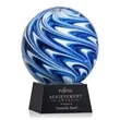 Naples Award on Robson Base - Black | https://www.bestnamebadges.com