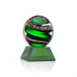 Zodiac Award on Sheffield Base - Green | https://www.bestnamebadges.com