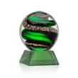 Zodiac Award on Sheffield Base - Green | https://www.bestnamebadges.com