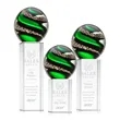 Zodiac Award on Dakota Base - Clear | https://www.bestnamebadges.com