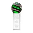 Zodiac Award on Dakota Base - Clear | https://www.bestnamebadges.com