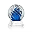 Genista Award on Sheffield Base - Clear | https://www.bestnamebadges.com