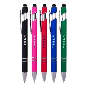 Union Printed - Bold Colors Stylus Click Pen 