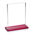 Emperor VividPrint™ Award - Red (Vert) | https://www.bestnamebadges.com