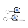 Mini Grip 3.25' Tape Measure Keychain | https://www.bestnamebadges.com