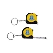 Mini Grip 3.25' Tape Measure Keychain | https://www.bestnamebadges.com