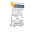 24" Economy Tabletop Retractor Kit (Dry-Erase Media) | https://www.bestnamebadges.com