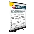 24" Economy Tabletop Retractor Kit (Dry-Erase Media) | https://www.bestnamebadges.com