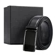 Customized High-End Men's Leather Belt | https://www.bestnamebadges.com