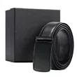 Customized High-End Men's Leather Belt | https://www.bestnamebadges.com