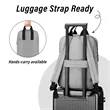 Heathered 15" Convertible Laptop Backpack Tote | https://www.bestnamebadges.com
