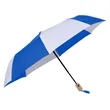 42" Recycled Folding Auto Open Umbrella | https://www.bestnamebadges.com