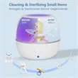 Portable Pacifier Sanitizer On The Go | https://www.bestnamebadges.com