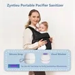 Portable Pacifier Sanitizer On The Go | https://www.bestnamebadges.com