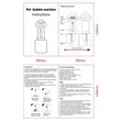 Electric Pet Shampoo Dispenser | https://www.bestnamebadges.com